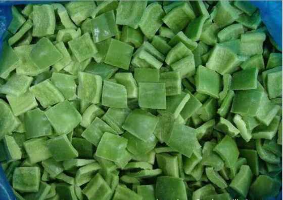 New Seasons IQF Frozen Fresh Green Bell Pepper Strip Frozen vegetables