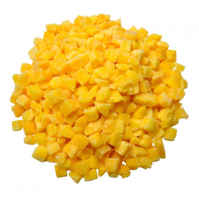 IQF Organik Sarı Şeftali K&uuml;pleri Toplu Paketlenmiş Dondurulmuş Meyveler Su P&uuml;resi B&uuml;t&uuml;n K&uuml;pler ve Yarım Dilimler Tatlı Lezzet Korunmuş 3