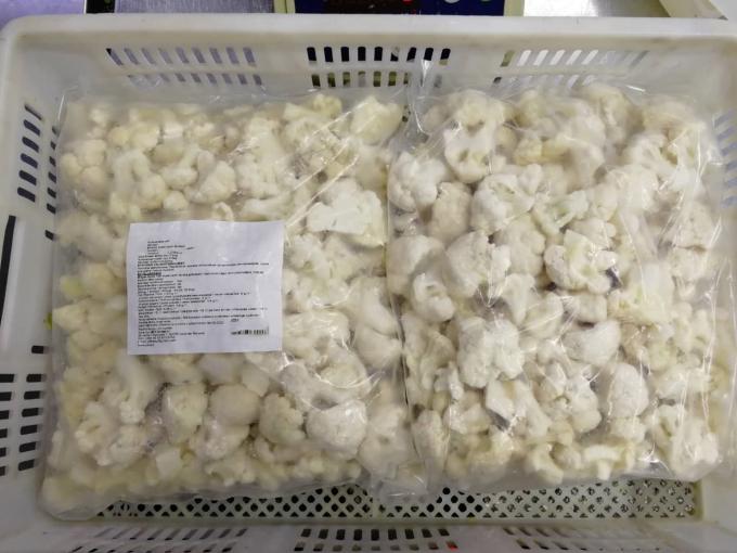 Dondurulmuş Sebze Karnabahar IQF Dondurulmuş Karnabahar 20-40mm/30-50mm/40-60mm 2