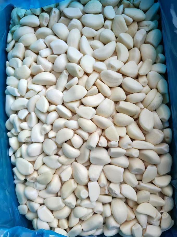 Sıcak &Uuml;r&uuml;nler Fabrika Fiyatı Beyaz Renk BRC HACCP Sertifikaları Dondurulmuş Sebzeler IQF Organik Sarımsak 0