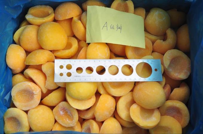 Sinocharm BRC-A 4 Yıldızlı &Uuml;r&uuml;n 1/2 Yarım Kesilmiş IQF Şeftali Yarım C&uuml;mle Fiyatı 10kg Toplu Dondurulmuş Sarı Şeftali Meyve İ&ccedil;kisi 1