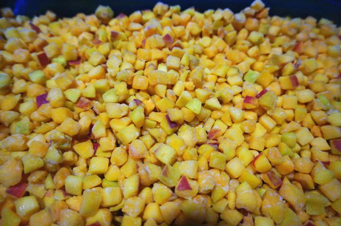 Y&uuml;ksek Kaliteli Dondurulmuş Tam Tahıllı Sarımsaklar Smoothies i&ccedil;in Lezzetli Fırın Fabrikası Tedarikleri IQF İşlenmiş Taze Dondurulmuş Meyve 3