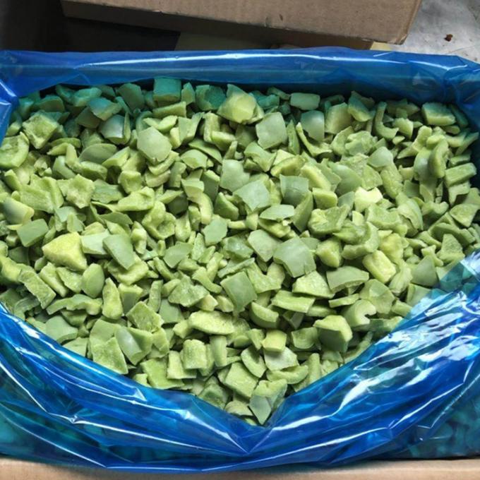 &Ccedil;in Tedarik&ccedil;isi IQF İşleme Dondurulmuş Kırmızı Tatlı Biber K&uuml;pleri Toplu Halde Dondurulmuş Sebzeler 4