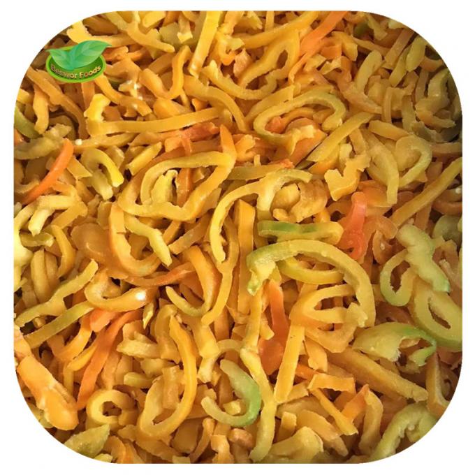 &Ccedil;in Tedarik&ccedil;isi IQF İşleme Dondurulmuş Kırmızı Tatlı Biber K&uuml;pleri Toplu Halde Dondurulmuş Sebzeler 11