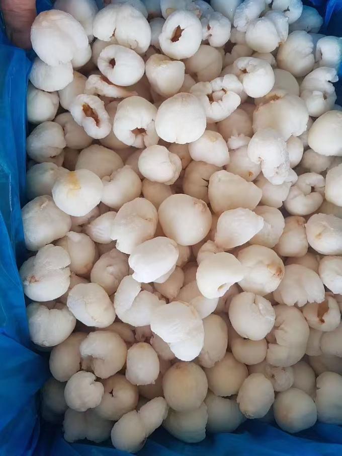 Dondurulmuş Toplu Kaldırılmış Li&ccedil;i Toplu Karton Paketleme IQF Tatlı Tadlı Li&ccedil;i Meyveleri Mangolu Konserve Meyveler T&uuml;r&uuml; 4